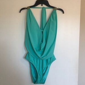 Bar III One Piece swimsuit Monokini Seagreen